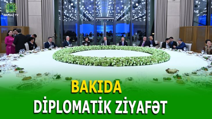 AQEM İŞTİRAKÇILARININ ŞƏRƏFİNƏ RƏSMİ ŞAM YEMƏYİ VERİLDİ