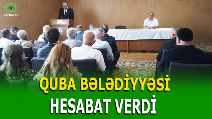 QUBA BƏLƏDİYYƏSİNİN YARIMİLLİK FƏALİYYƏTİNƏ HƏSR OLUNAN YIĞINCAQ KEÇİRİLDİ