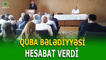 QUBA BƏLƏDİYYƏSİNİN YARIMİLLİK FƏALİYYƏTİNƏ HƏSR OLUNAN YIĞINCAQ KEÇİRİLDİ