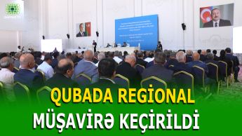 QUBADA REGİONAL MÜŞAVİRƏ KEÇİRİLİB