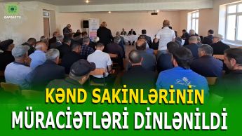 İLQAR MAHMUDOV XALTANDA SAKİNLƏRLƏ GÖRÜŞDÜ