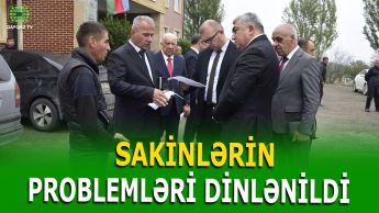 QUBA RƏHBƏRLİYİ KÜPÇALDA SAKİNLƏRLƏ GÖRÜŞDÜ