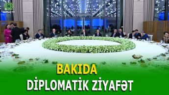 AQEM İŞTİRAKÇILARININ ŞƏRƏFİNƏ RƏSMİ ŞAM YEMƏYİ VERİLDİ