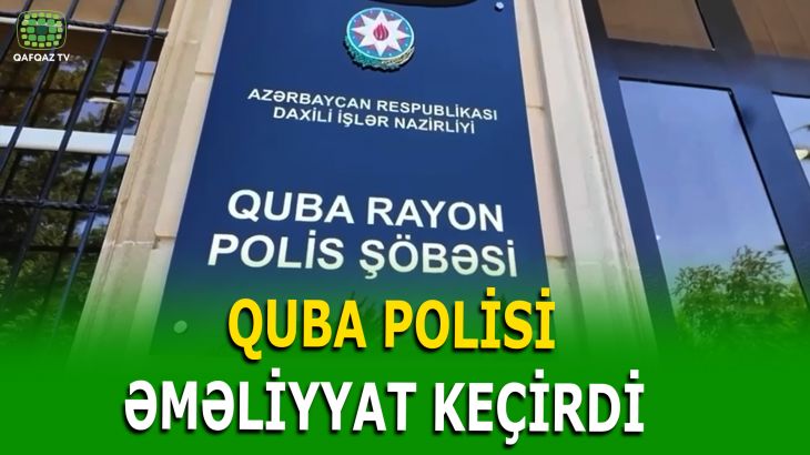 QUBADA NARKOTİK VƏ QANUNSUZ SİLAH SAXLAYAN ŞƏXSLƏR TUTULUB