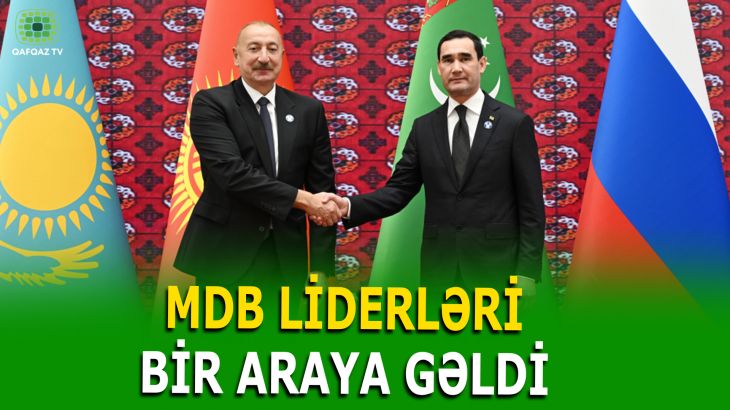 İLHAM ƏLİYEV MDB DÖVLƏT BAŞÇILARI ŞURASININ İCLASIND