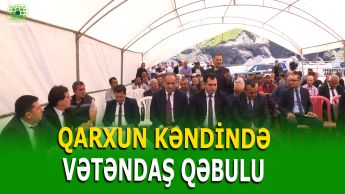 QARXUNDA SAKİNLƏRİN QALDIRDIĞI MƏSƏLƏLƏR MÜZAKİRƏ OLUNDU