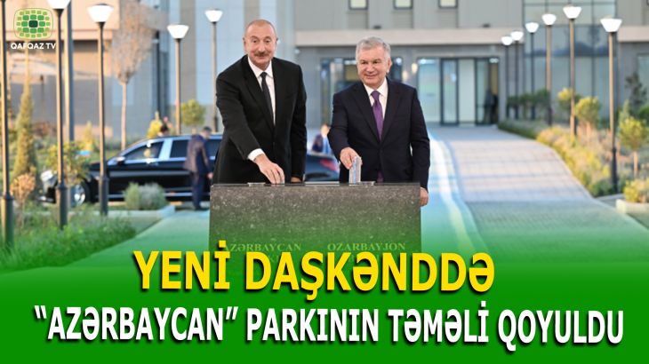 BAKI İLƏ DAŞKƏND ARASINDA QARDAŞLIĞIN YENİ SİMVOLU